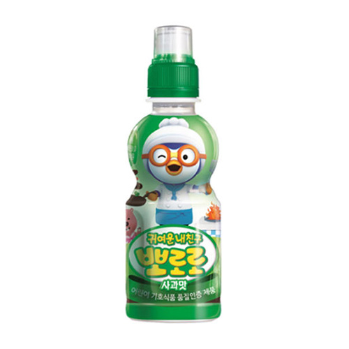 팔도 뽀로로 사과맛 235ml (3개)
