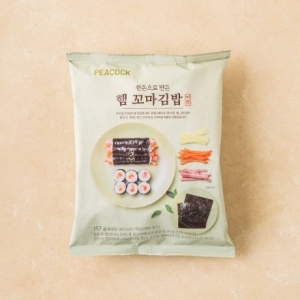 이마트 피코크 한돈으로 만든 햄꼬마김밥키트 157g (1개)_이미지