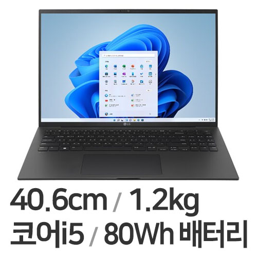 LG전자 2023 그램16 16Z90R-GA5BK (SSD 256GB)