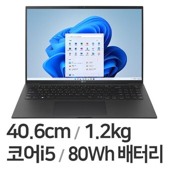 LG전자 2023 그램16 16Z90R-GA5BK