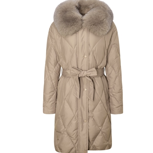 LF 닥스골프 폭스퍼 탈착카라 구스다운 패딩점퍼 WNJU4D851I3