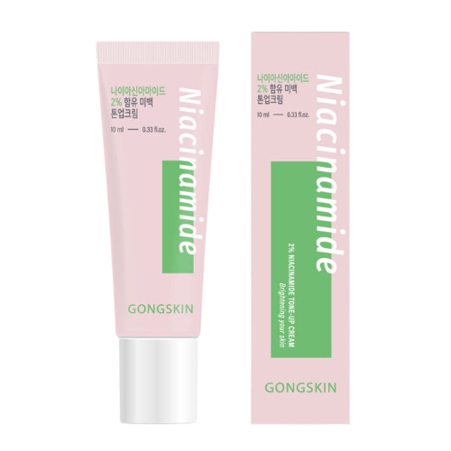 공스킨 나이아신아마이드 2%함유 미백 톤업 크림 10ml