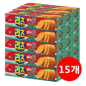동서식품 리츠 크래커 바삭김 73g (15개)_이미지
