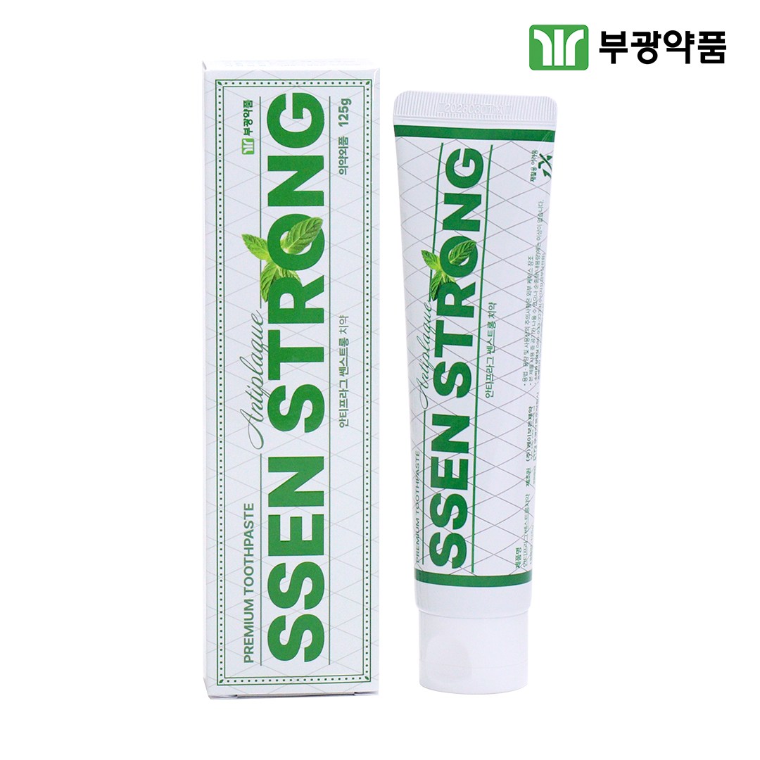 부광약품 안티프라그 쎈스트롱 치약 125g이미지입니다. 누르면 해당 게시물로 새창이동합니다.
