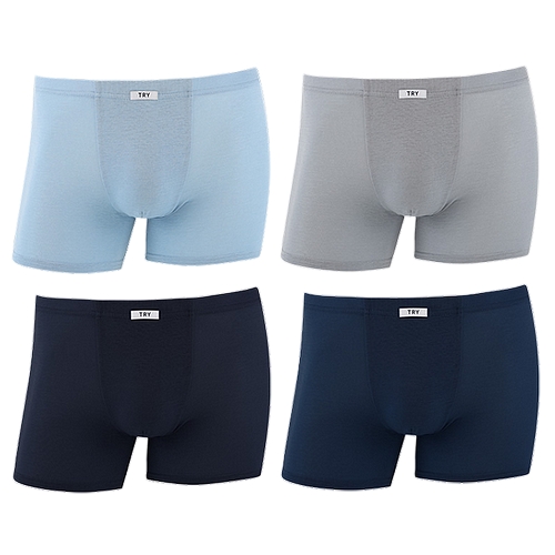 쌍방울 트라이(TRY) 쿨 터치 인견 드로즈 인밴드 (4매)