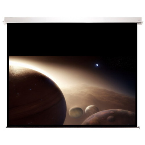 성지 대형 와이드 노출형 전동스크린 SJ-NB W 시리즈