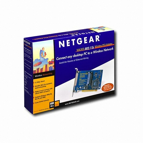 넷기어 MA301 PCI 무선랜카드_이미지
