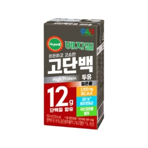 정식품 베지밀 검은콩 고단백두유 190ml (80개)_이미지