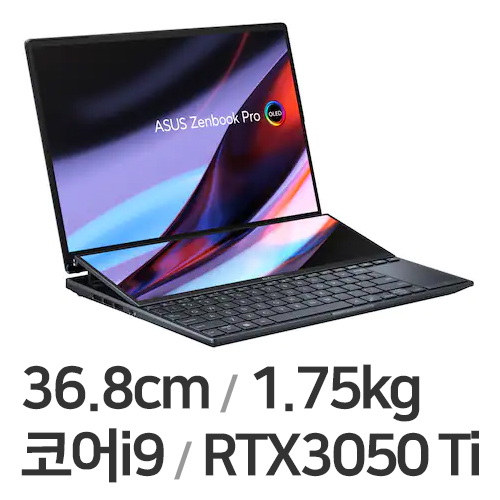 ASUS 젠북 프로 듀오 UX8402ZE-M3144W (리퍼비시)_이미지