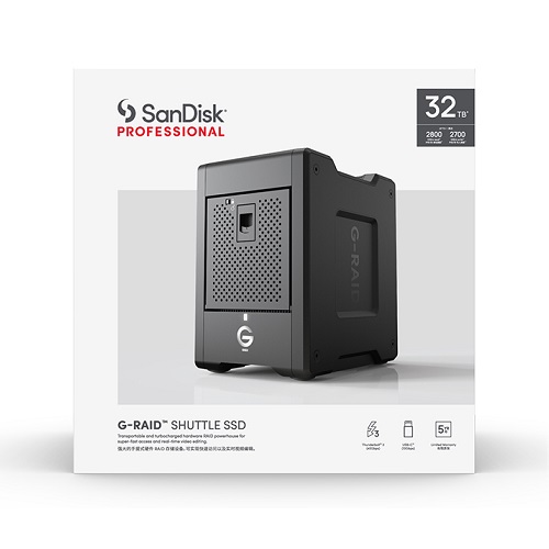 Sandisk Professional G-RAID SHUTTLE SSD (32TB)_이미지