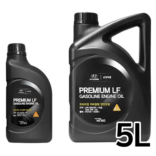 현대모비스 프리미엄 LF 가솔린 5W20 5L