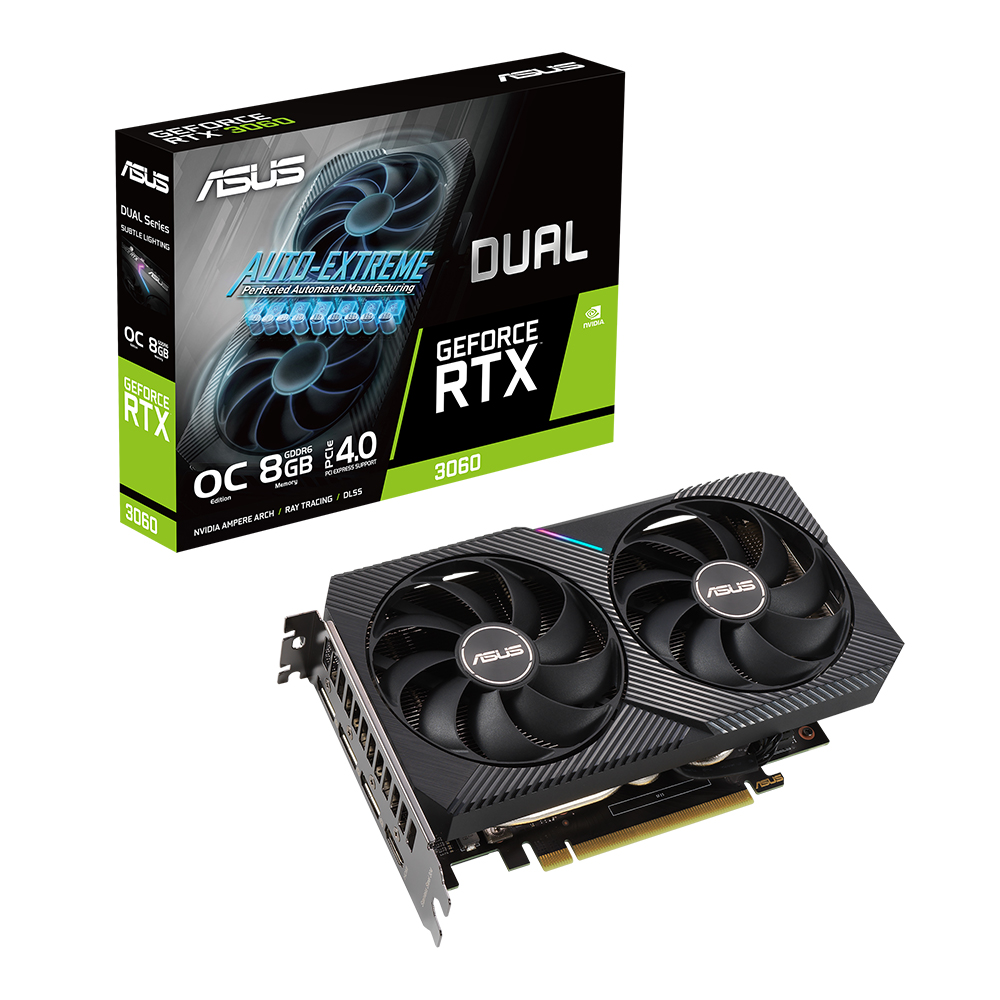 ASUS DUAL 지포스 RTX 3060 O8G OC D6 8GB_이미지