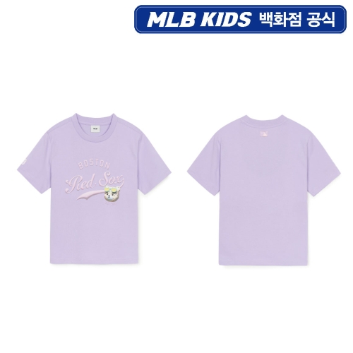 MLB키즈 모노베어 썸머 레터링 티셔츠 (7ATSC0553-43LDL)_이미지