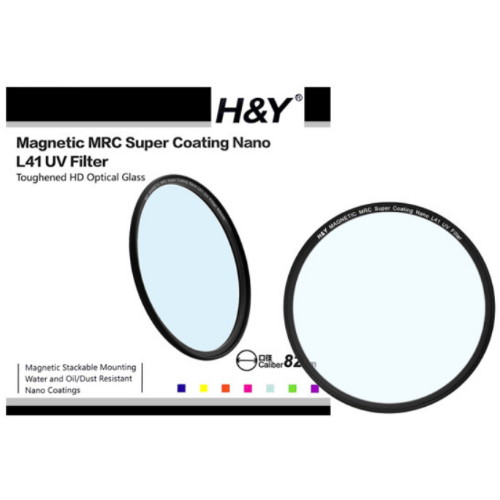 H&Y 마그네틱 MRC Super Coating Nano L41 UV 렌즈필터 (82mm)