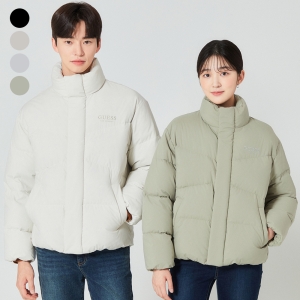 게스 베이직 푸퍼 다운점퍼_NO4WE803_이미지