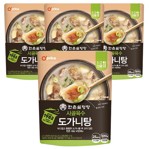 이랜드리테일 오프라이스 한촌설렁탕 도가니탕 500g (8개)_이미지