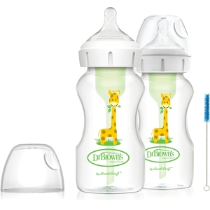 닥터브라운 와이드넥 옵션스 플러스 데코 PP 젖병 270ml (2개)_이미지