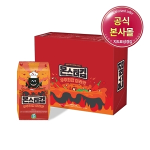성경식품 지도표성경김 몬스터김 마라맛 6g [32개]