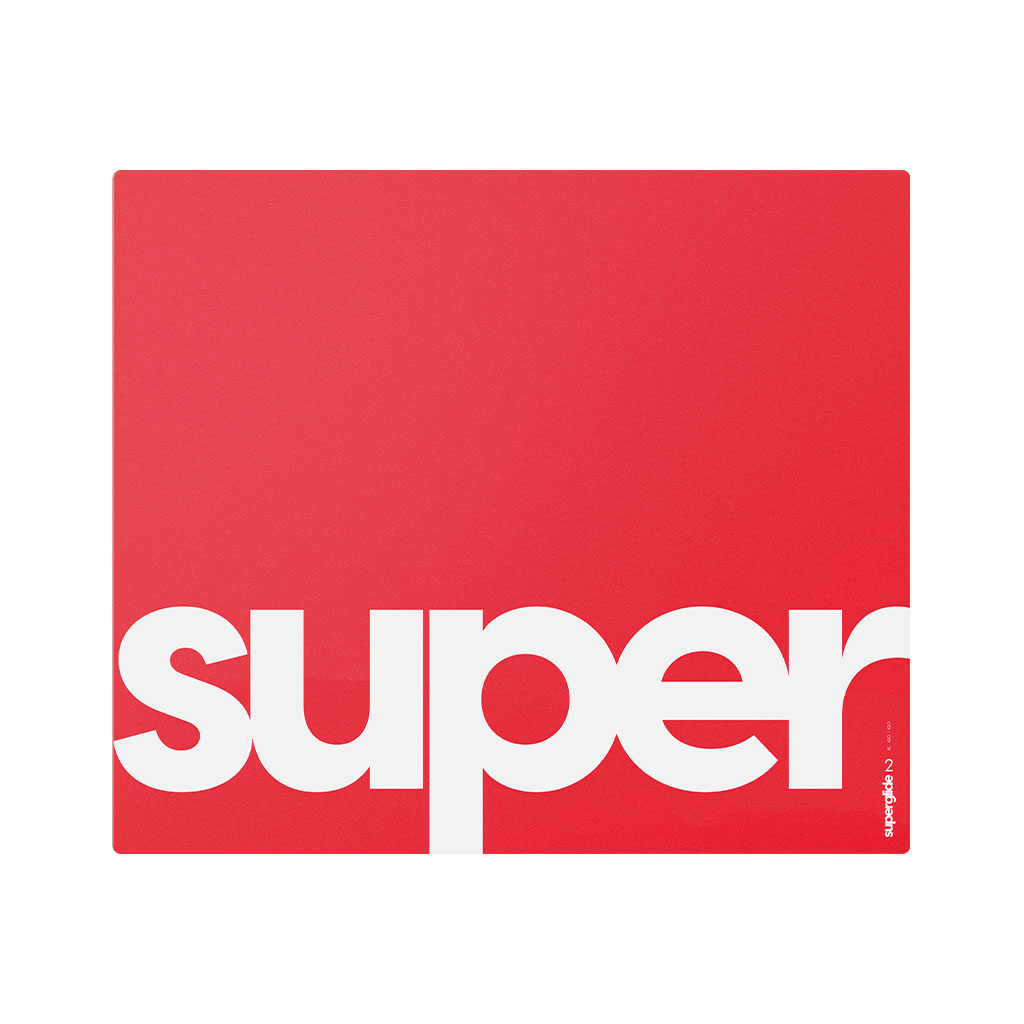 Pulsar 슈퍼글라이드 유리 마우스패드 v2 XL (레드)_이미지