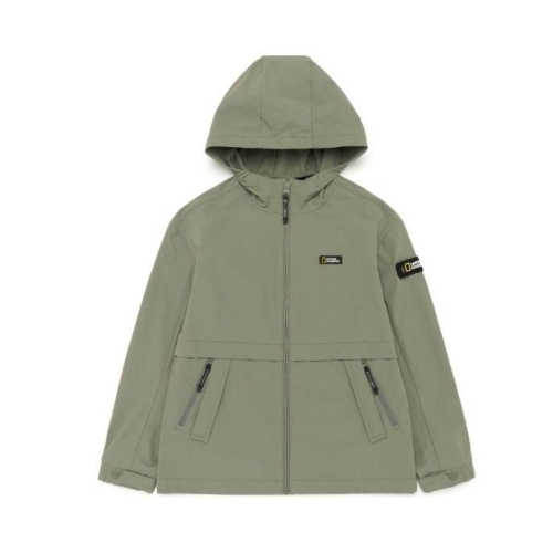 키즈 판테라 우븐 트레이닝 후드 자켓 GKHAKI (K233UFT910)