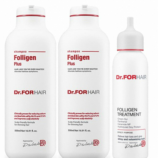 닥터포헤어 폴리젠 플러스 샴푸 2개+트리트먼트 3종 세트