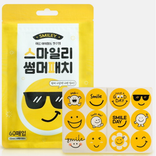 스마일리 썸머패치 60매 (1개)_이미지