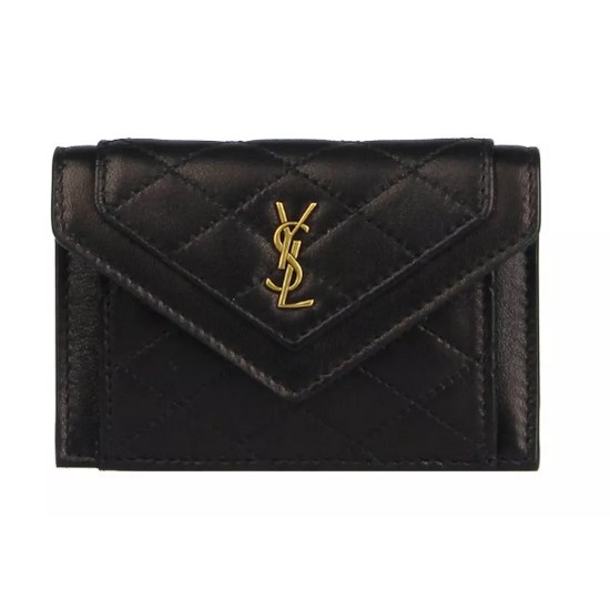 생로랑 가비 플랩 카드 지갑 734921 1EL07 1000_이미지