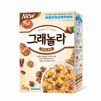동서식품 포스트 <b>그래놀라</b> 카카오 호두 510g