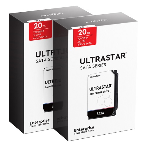 Western Digital Ultrastar DC HC560 박스 패키지 7200/512M WUH722020ALE6L4 (2x20TB)