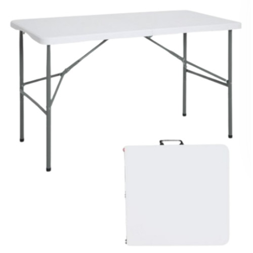 아웃도어 브로몰딩 접이식 테이블 1200 화이트