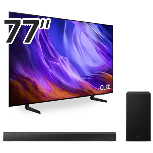 삼성전자 올레드 KQ77SH85AEXKR (스탠드+사운드바, HW-B650F)_이미지