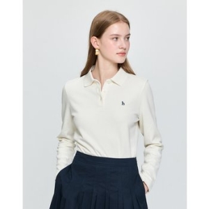 헤지스레이디스 여성 클래식핏 더블페이스 긴팔 폴로셔츠 HSTS5DC81IV이미지입니다. 누르면 해당 게시물로 새창이동합니다.