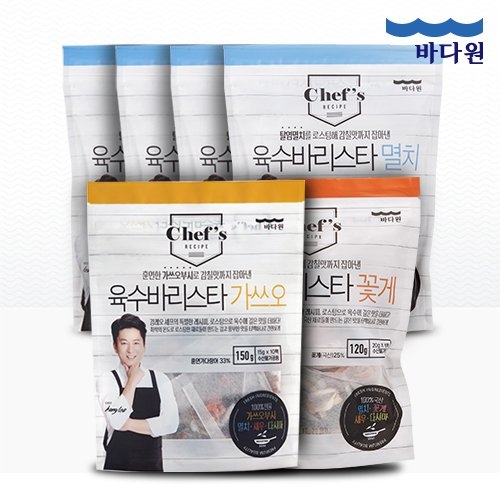 바다원 강레오 쉐프의 육수바리스타 다시팩 세트 15g이미지입니다. 누르면 해당 게시물로 새창이동합니다.
