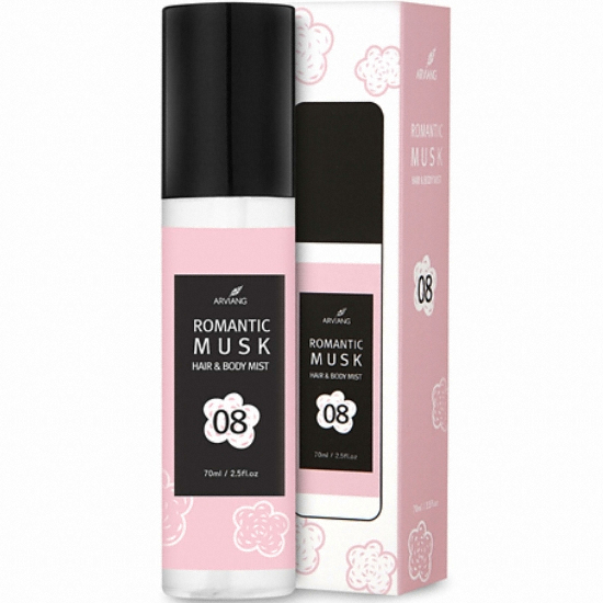 퍼니케어랩 아르비앙 로맨틱머스크 헤어 앤 바디미스트 70ml (1개)