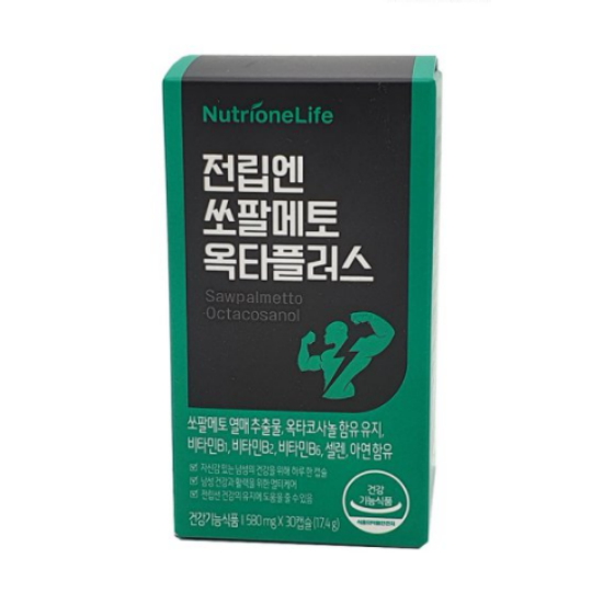 뉴트리원 뉴트리원라이프 전립엔 쏘팔메토 옥타플러스 30캡슐 (6개)