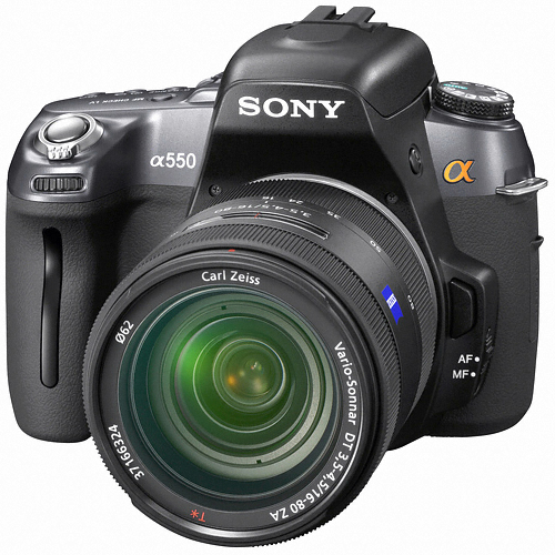 SONY 알파 A550 렌즈세트 (18-55mm,55-200mm)_이미지