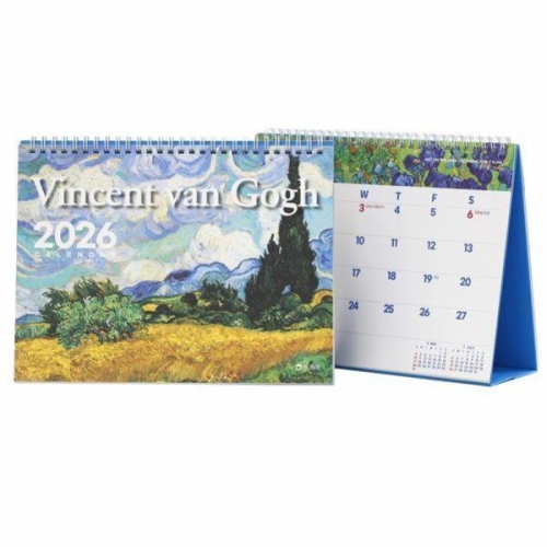유나 2026 빈센트 반 고흐 탁상 달력이미지입니다. 누르면 해당 게시물로 새창이동합니다.