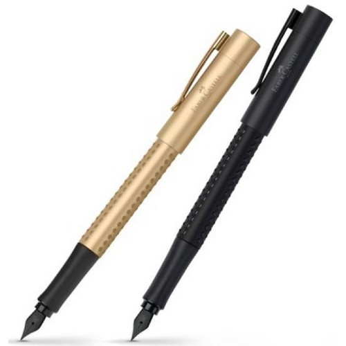 파버카스텔 그립 올블랙 골드 에디션 만년필