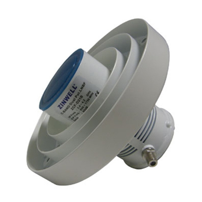 진웰 C-BAND 듀얼 LNB ZCF-D21B_이미지