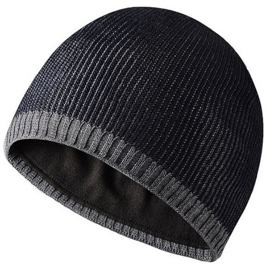 디트리 캐주얼 아웃도어 투톤 비니 (그레이)_이미지