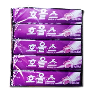 호올스 HALLS 캔디 블루베리향 34g x20개 홀스 사탕_이미지