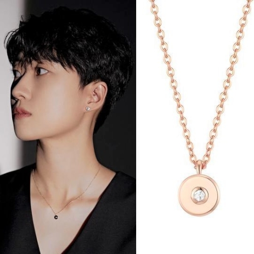 안산컬렉션 로이드 다이애나 코인 14K Gold 목걸이 LNF21104D
