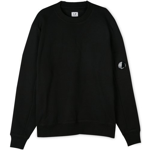 CP컴퍼니 렌즈와펜 맨투맨 13CMSS022A 005086W (999, 블랙)_이미지