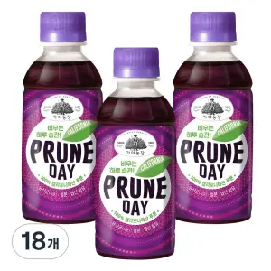 웅진식품 가야농장 캘리포니아 푸룬데이 200ml (18개)