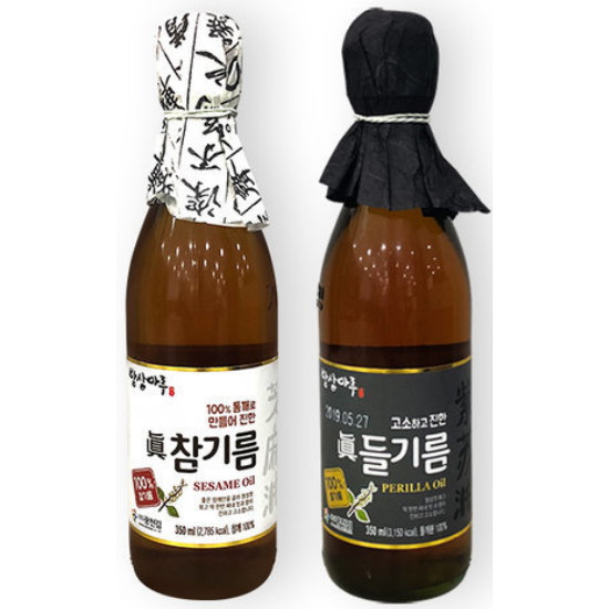 참기름 350ml+들기름 350ml