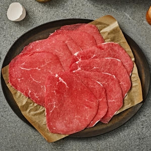 누리푸드 청정우 홍두깨살 육전구이용 250g (3개)_이미지