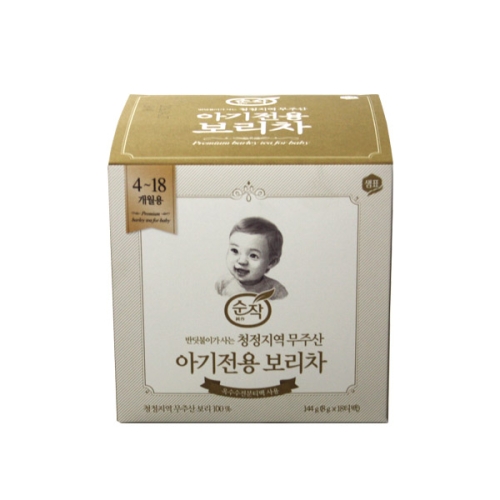 샘표식품 순작 청정 무주산 아기전용 보리차 18티백 (1개)