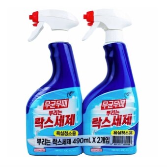 무균무때 뿌리는 락스세제 욕실청소용 750ml