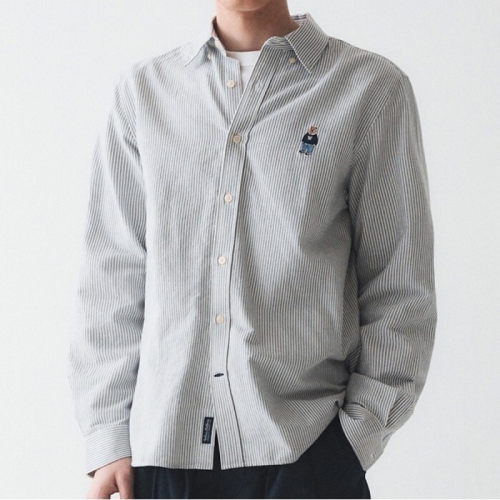 후아유 스티브 스트라이프 셔츠 WHYSD3812U-T