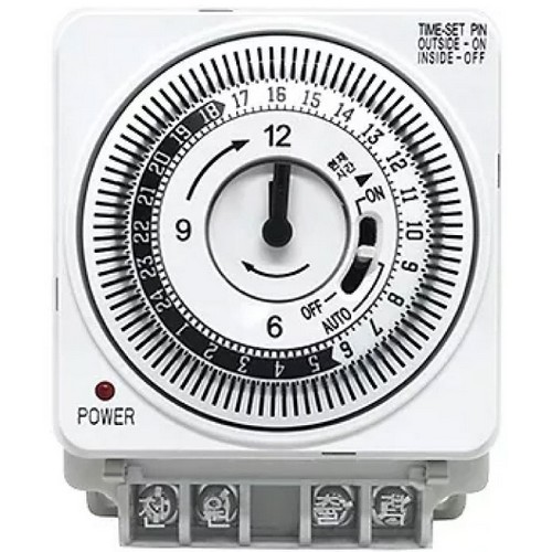 SR산전 24시간 타임 스위치 MT2401 4P